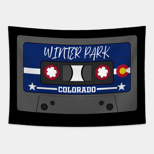 Winter Park Colorado Tapestry by RAADesigns