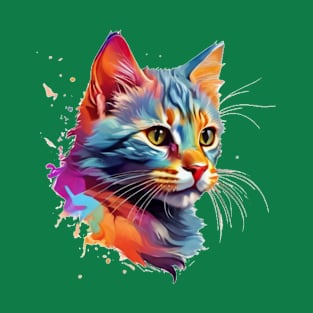 My beautiful multicolored cat T-Shirt