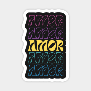 Amor Graffiti Magnet