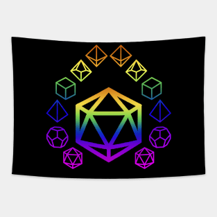 Retro DNDND Dragons Tapestry