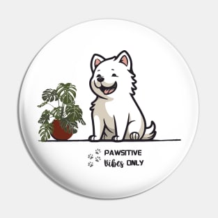 Pawsitive vibes only Pin