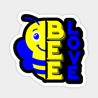 Bee Love Cute Magnet
