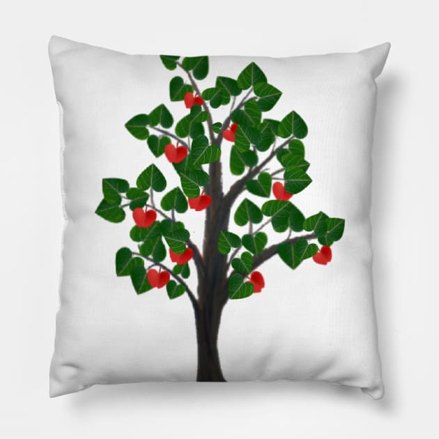 Apple Tree Pillow by Amanda1775