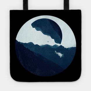 Dark Mountain Peaks Tote