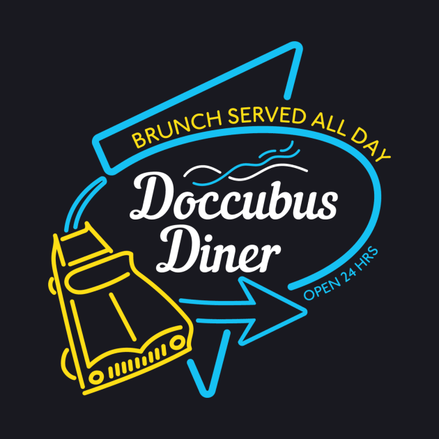 Doccubus Diner by fangirlshirts