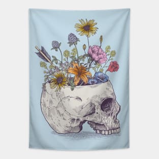 Half Skull Tapestry