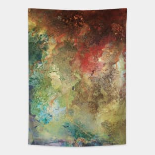 Abstract Watercolor Painting Tapestry