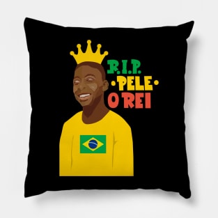 Pele - Famous footballers - R.I.P Pele Pillow