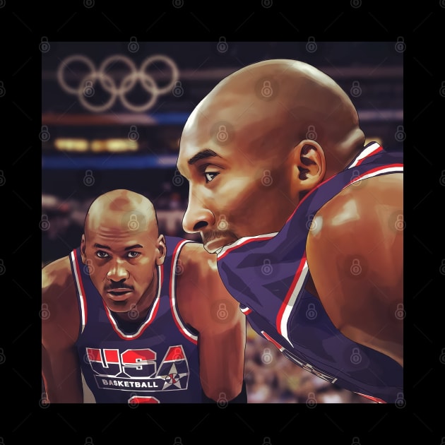 BASKETBALLART - BEST FRIEND OLYPIADE by JORDAN-ART23