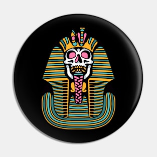 Tutankhamun skull Pin