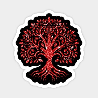 Spider Web Tree Magnet