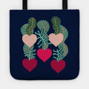 Heart plants Tote