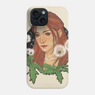Dandelion witch Phone Case