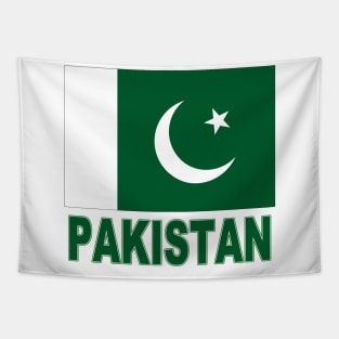 The Pride of Pakistan - Pakistani National Flag Design Tapestry