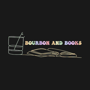 Bourbon And Books T-Shirt