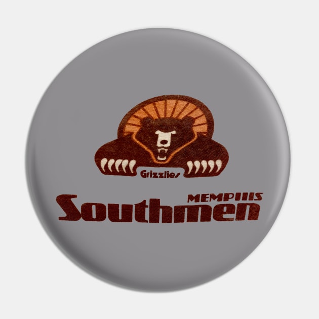 Memphis Southmen Pin by SPINADELIC