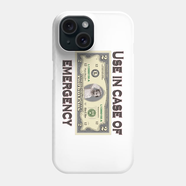 Two dollar Bill Phone Case by GilbertoMS
