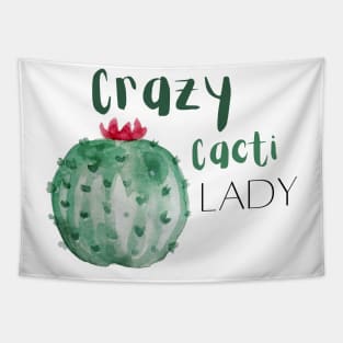 Crazy Cacti Lady Tapestry