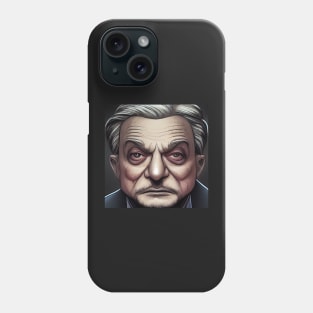 George Soros | Comics style Phone Case