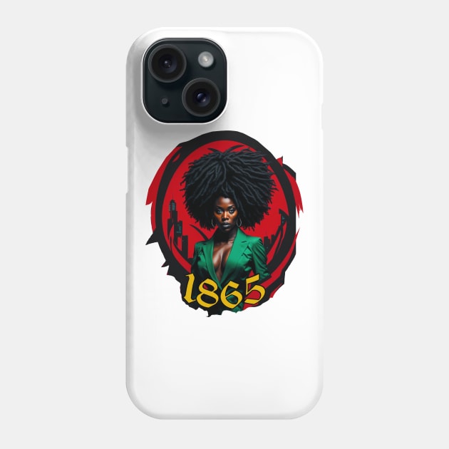 juneteeth - emancipation of enslaved African Americans 06/19/2023 Phone Case by design-lab-berlin