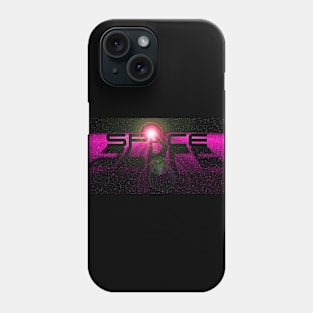 Space Design - Pink Phone Case