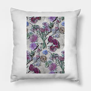 Flower Collage Pillow