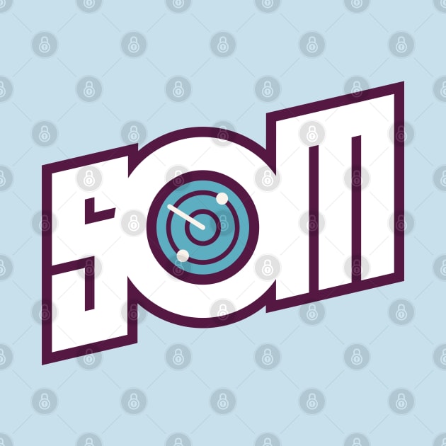 SOM 2.0 RADAR (WHITE/EGGPLANT) by Spawn On Me Podcast