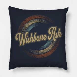 Wishbone Ash Circular Fade Pillow