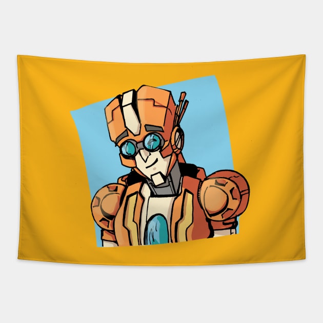 wink Tapestry by inkpocket