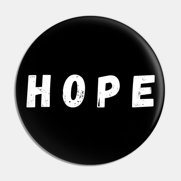 Hope - White Pin by KoreDemeter14