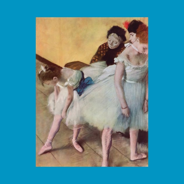 The Dance Examination by Edgar Degas by MasterpieceCafe