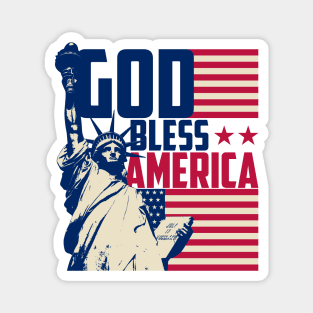 God Bless America Magnet