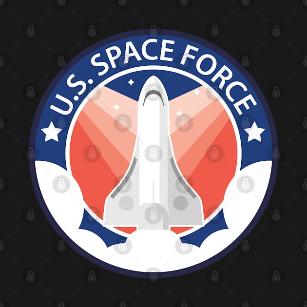 US Space Force USA Trump President Flag Patriotic Donald GOP 2020 Reelect Economy by Shirtsurf