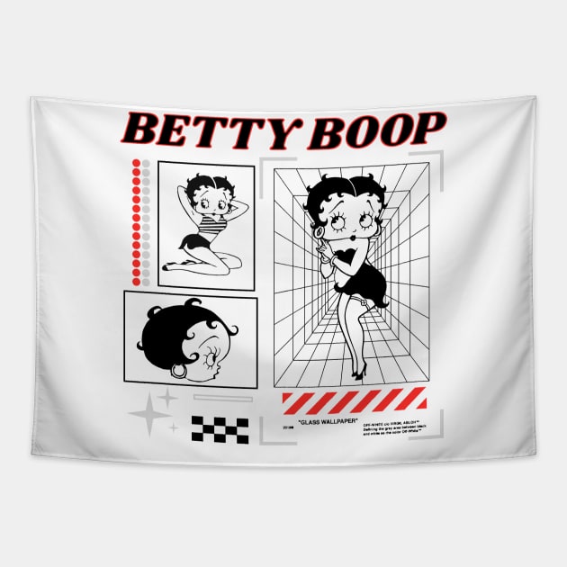 betty boop // vintage style Tapestry by Distiramoth