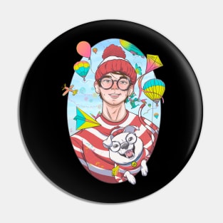 Where’s Waldo and Woof Pin