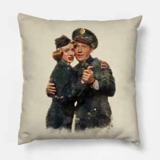 B&B ...Back in the Army (White Christmas) Pillow