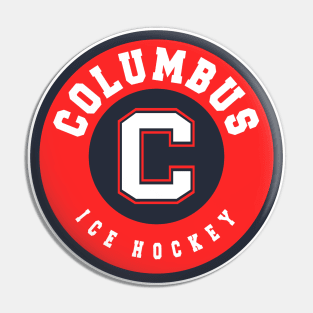 Columbus ice hockey Pin