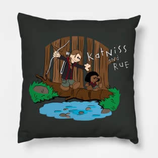 Katniss and Rue Pillow