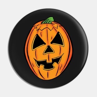 Jack O Lantern Mask Pin