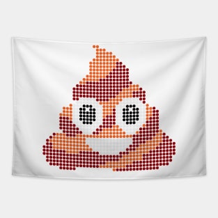 Poop with sequins Tapestry