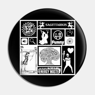 SAGITTARIUS ZODIAC SIGN CHART Pin