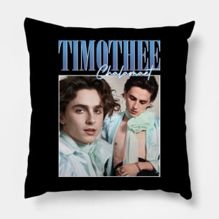 VINTAGE TIMOTHEE CHALAMET BOOTLEG STYLE Pillow