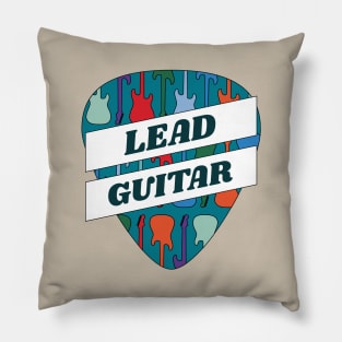 Lead Guitar Guitar Pick Pillow