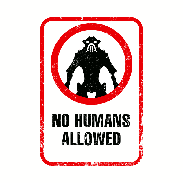 No Humans by Krobilad