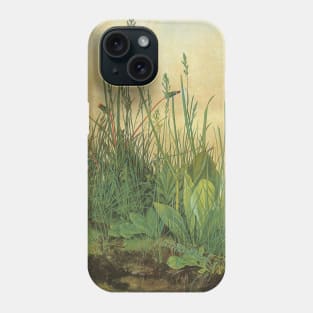 The Large Piece of Turf by Albrecht Durer Phone Case