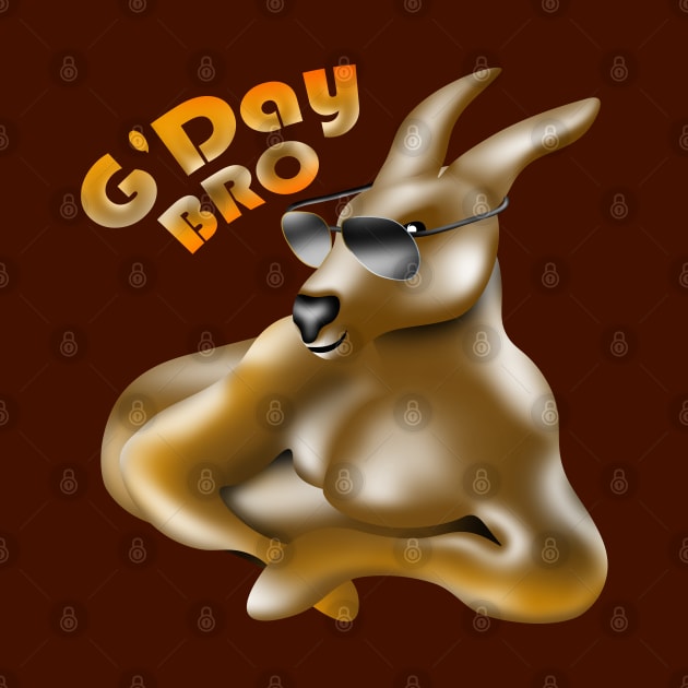 G day Bro, kangaroo muscle gday mate by AdishPr