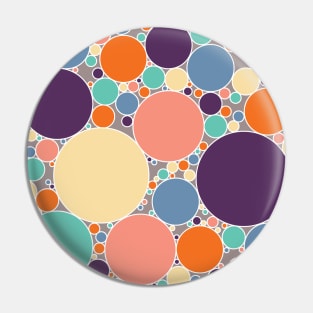 Circles Filled With Fresh Spring Colours Pin