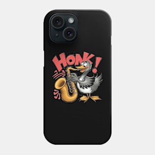 HONK! - funny musical cartoon goose Phone Case