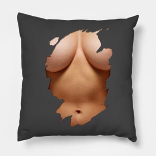 Big Boobs Sexy Stomach Six Pack Abs Bikini Model Pillow