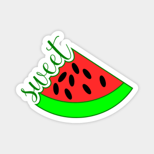 Sweet Watermelon Slice Magnet